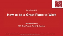 Michael Hermann, CEO for Switzerland, Great Place to Work (Switzerland)