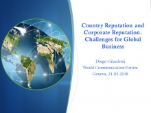 Diego Gilardoni, Global Business and Communication Consultant, and Author (Switzerlnad)