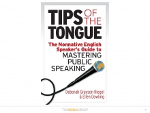 Deborah Grayson Riegel, Director of Learning at Boda Group, author of the book "Tips of the Tongue" (USA)